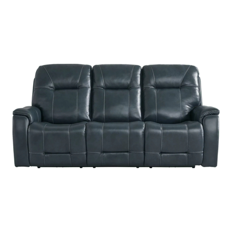 ROOMS TO GO Triple Pwr Recl Sofa H476-1-3PZG User manual ROOMS TO GO Triple Pwr Recl Sofa H476-1-3PZG User manual