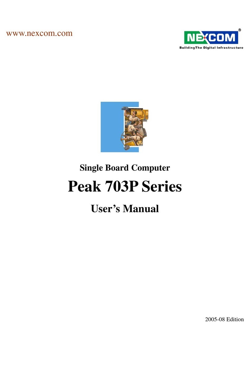 Nexcom Peak 703P Series user manual