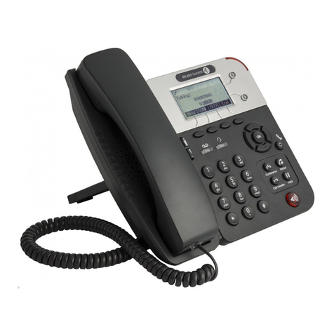 Alcatel-Lucent DeskPhone 8001 User manual Alcatel-Lucent DeskPhone 8001 User manual