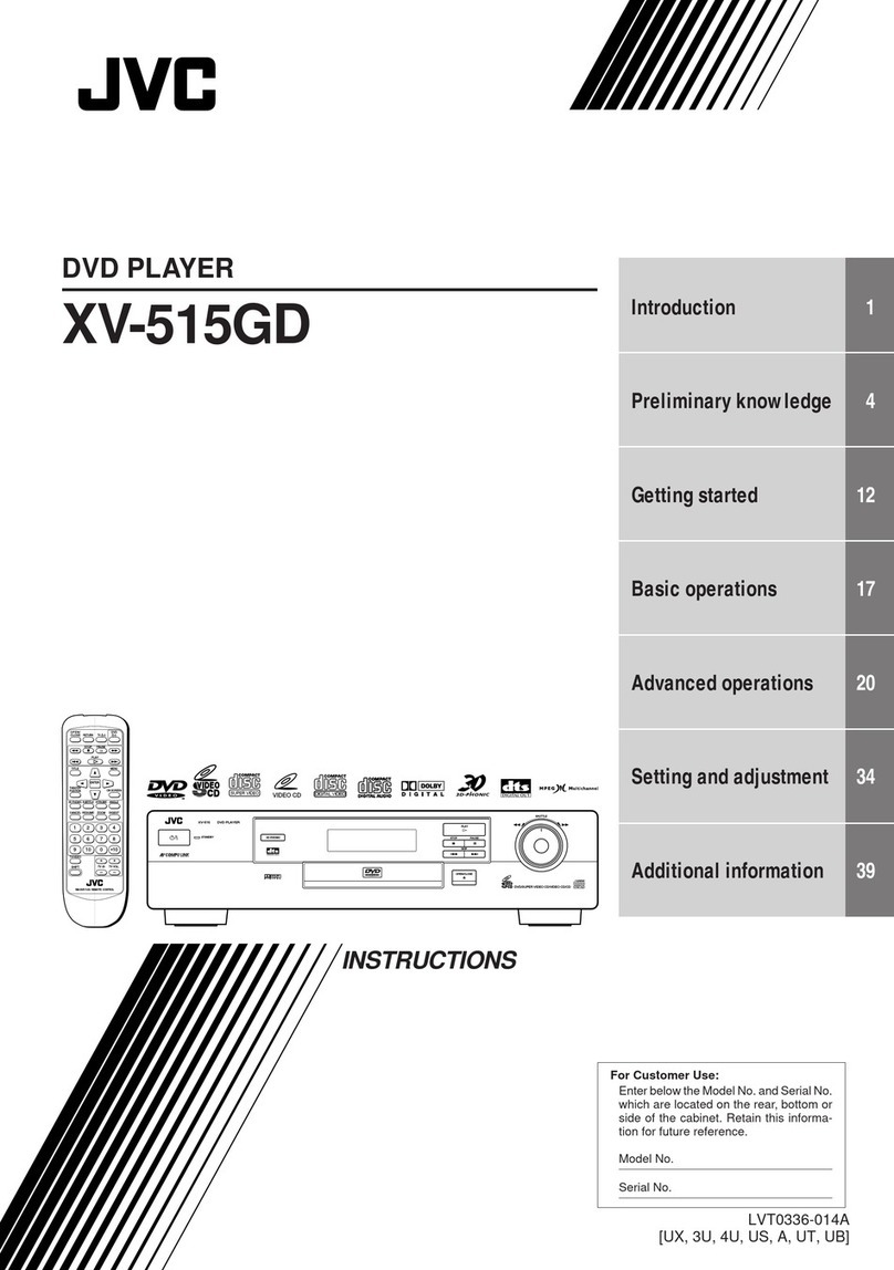 JVC XV-515GD User manual