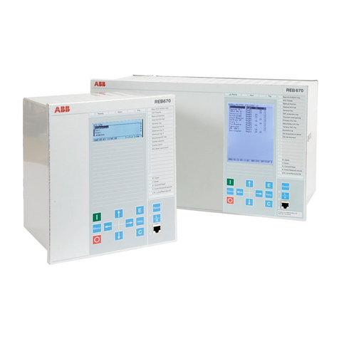 ABB IED 670 User manual