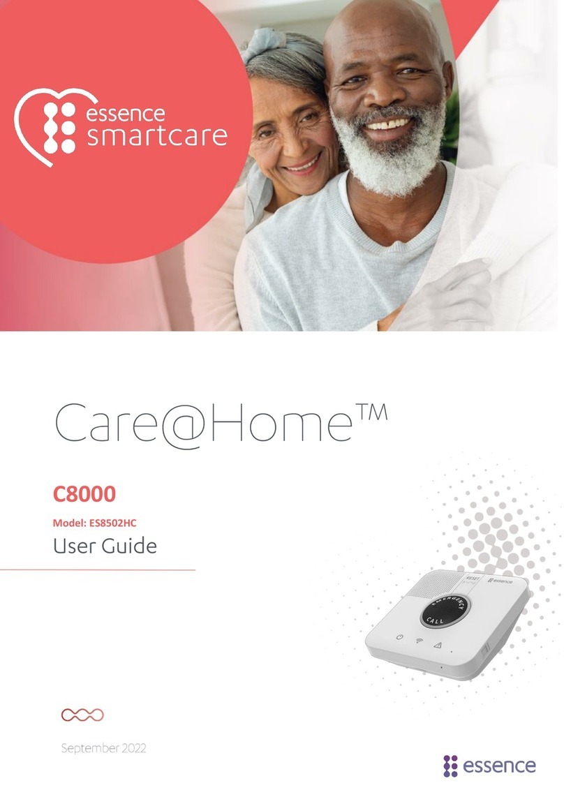Essence CareHome C8000 User manual