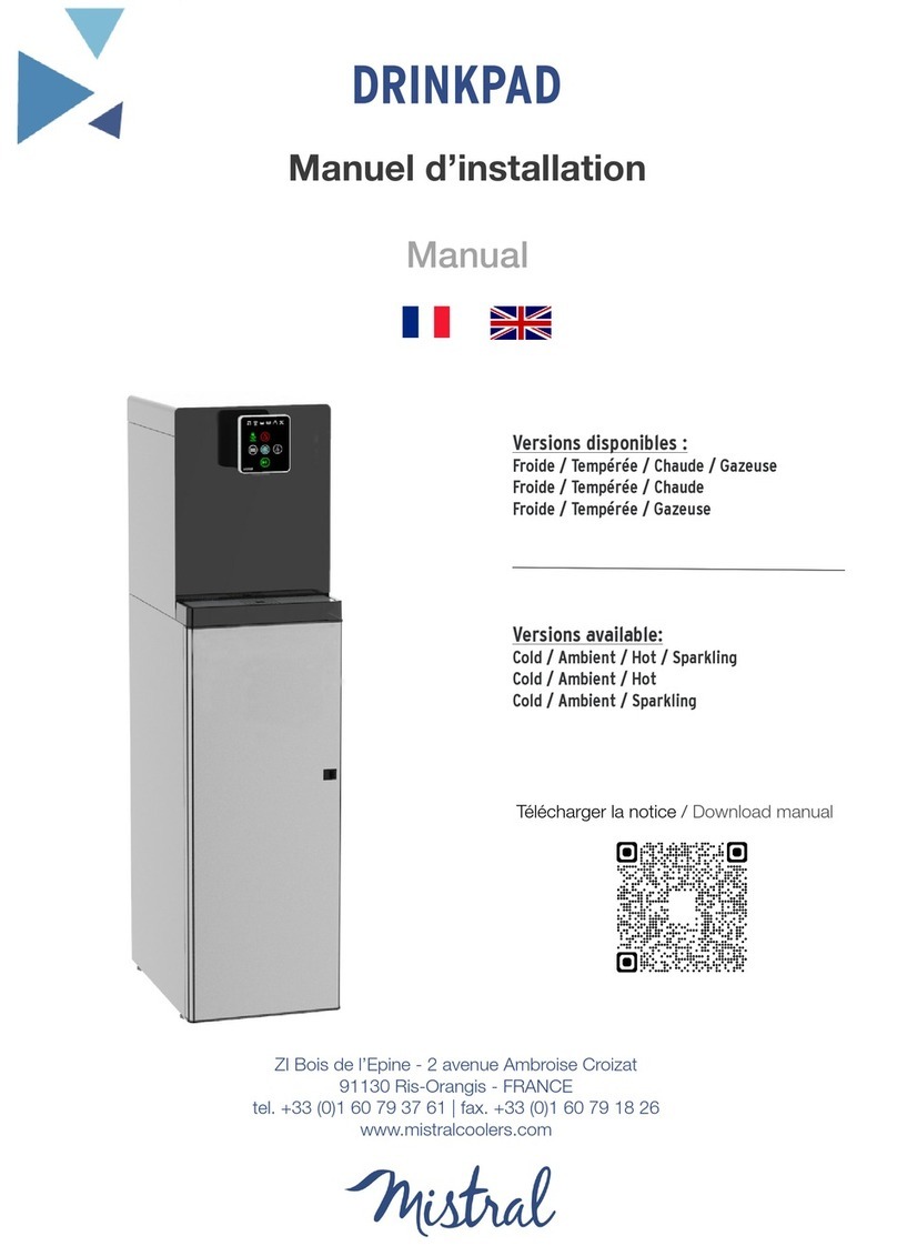Mistral DRINKPAD manual