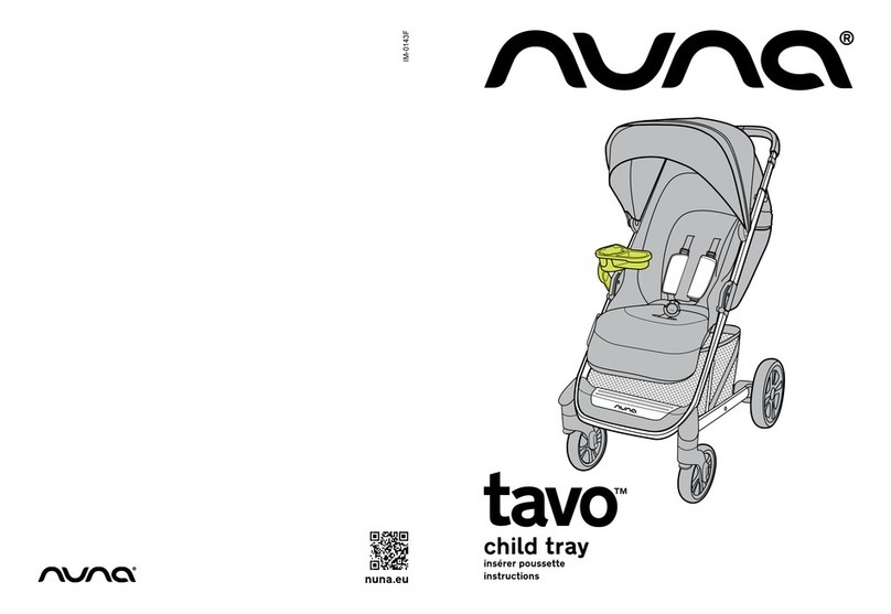 Nuna tavo child tray User manual