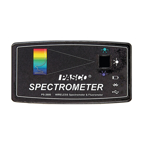 PASCO PS-2600A User manual