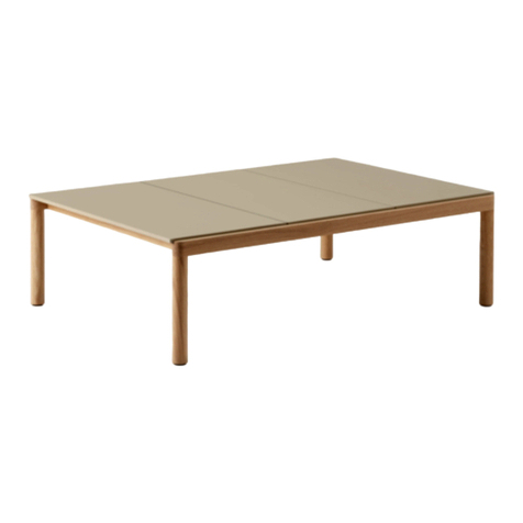 muuto COUPLE COFFEE TABLE Assembly instructions muuto COUPLE COFFEE TABLE Assembly instructions