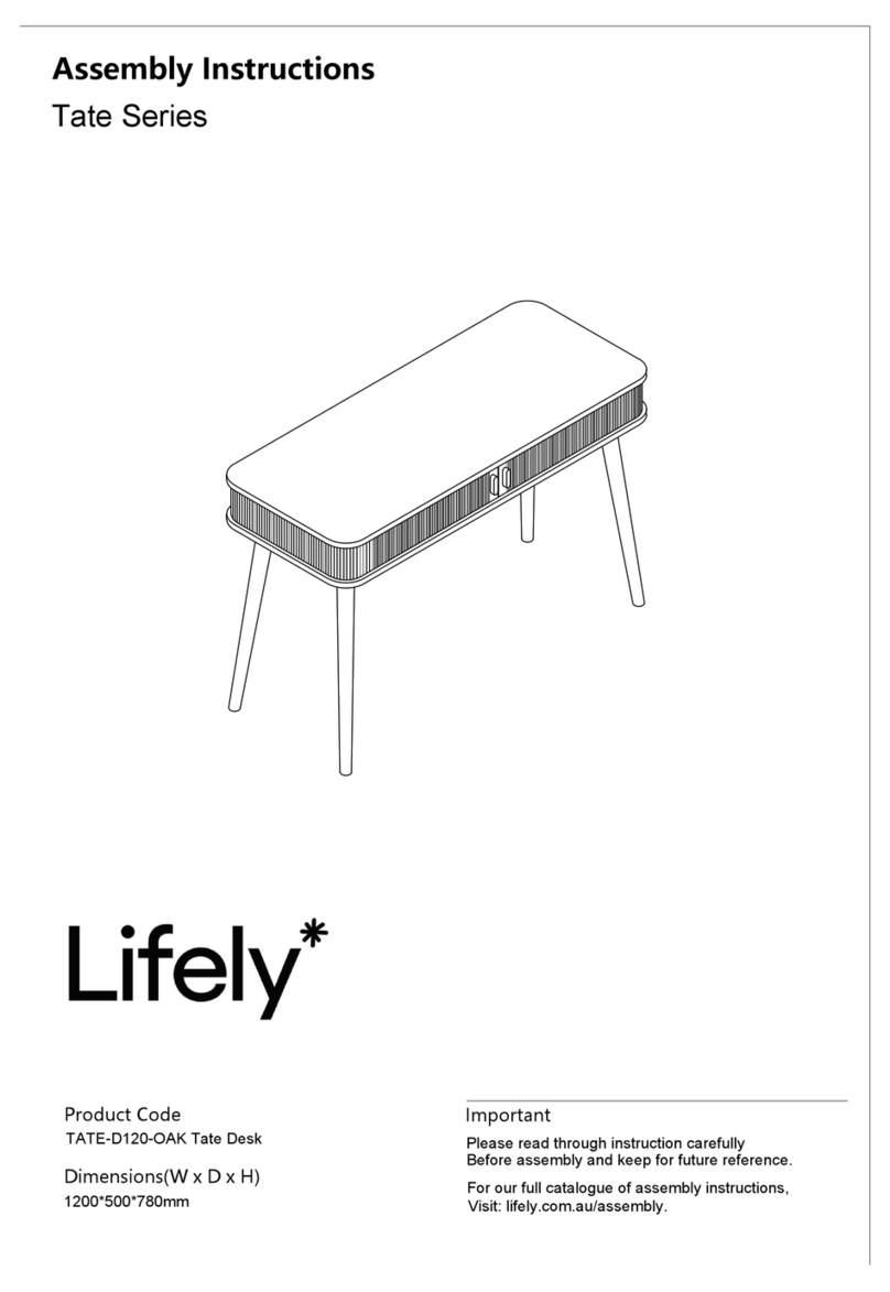 Lifely Tate Series User manual