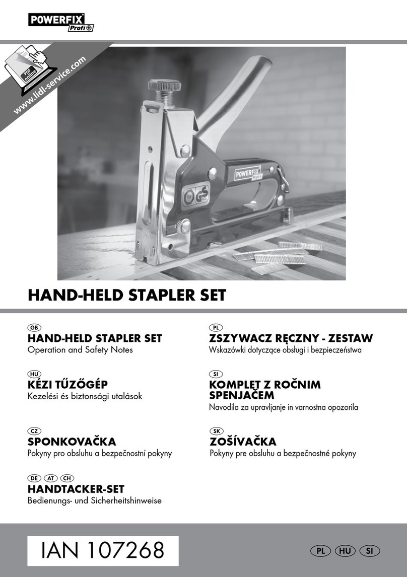 Powerfix Profi Z16531 User manual