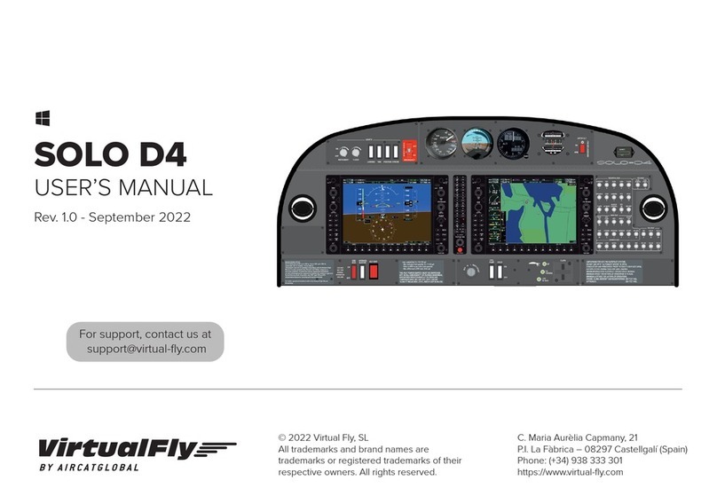 Aircatglobal VirtualFly SOLO D4 user manual Aircatglobal VirtualFly SOLO D4 user manual