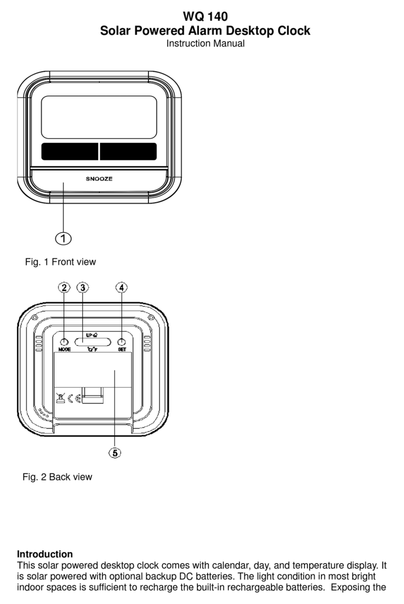 Conrad WQ 140 User manual Conrad WQ 140 User manual