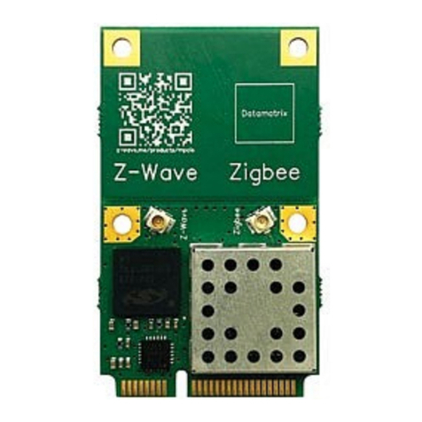 Z-Wave.Me ZME mPCIe ZW ZB User manual