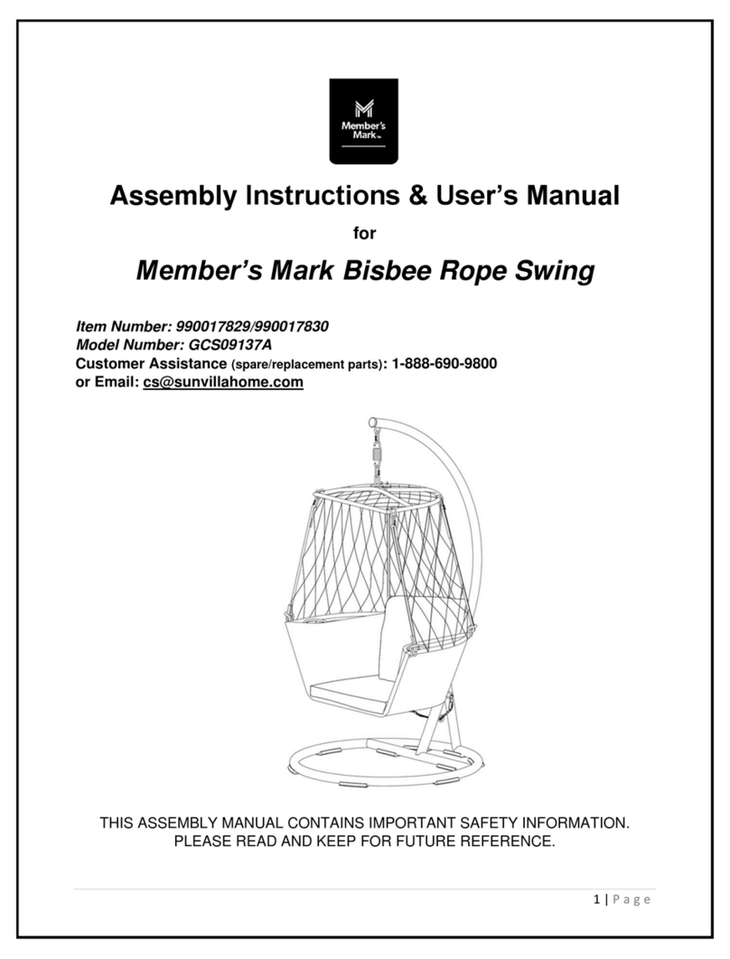 Members Mark GCS09137A Owner's manual Members Mark GCS09137A Owner's manual