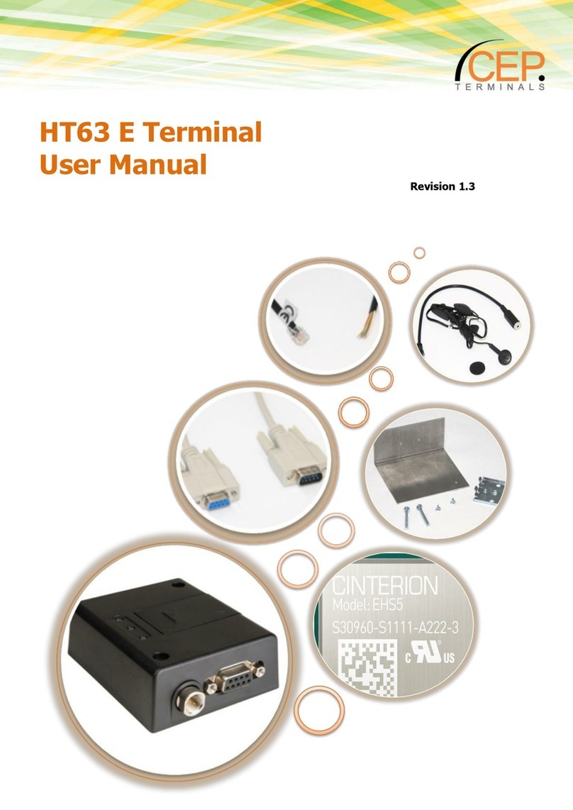CEP HT63 E User manual