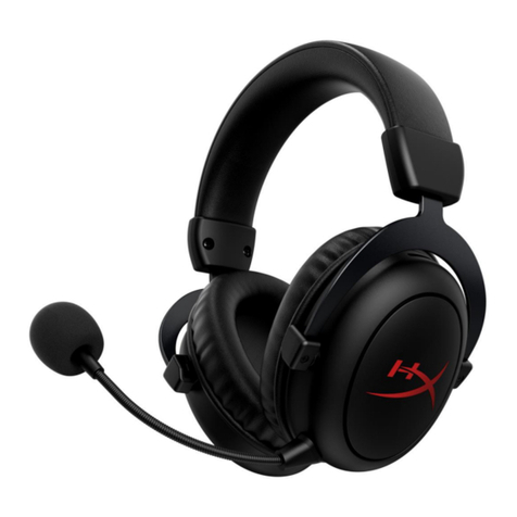 HyperX Cloud Core User manual