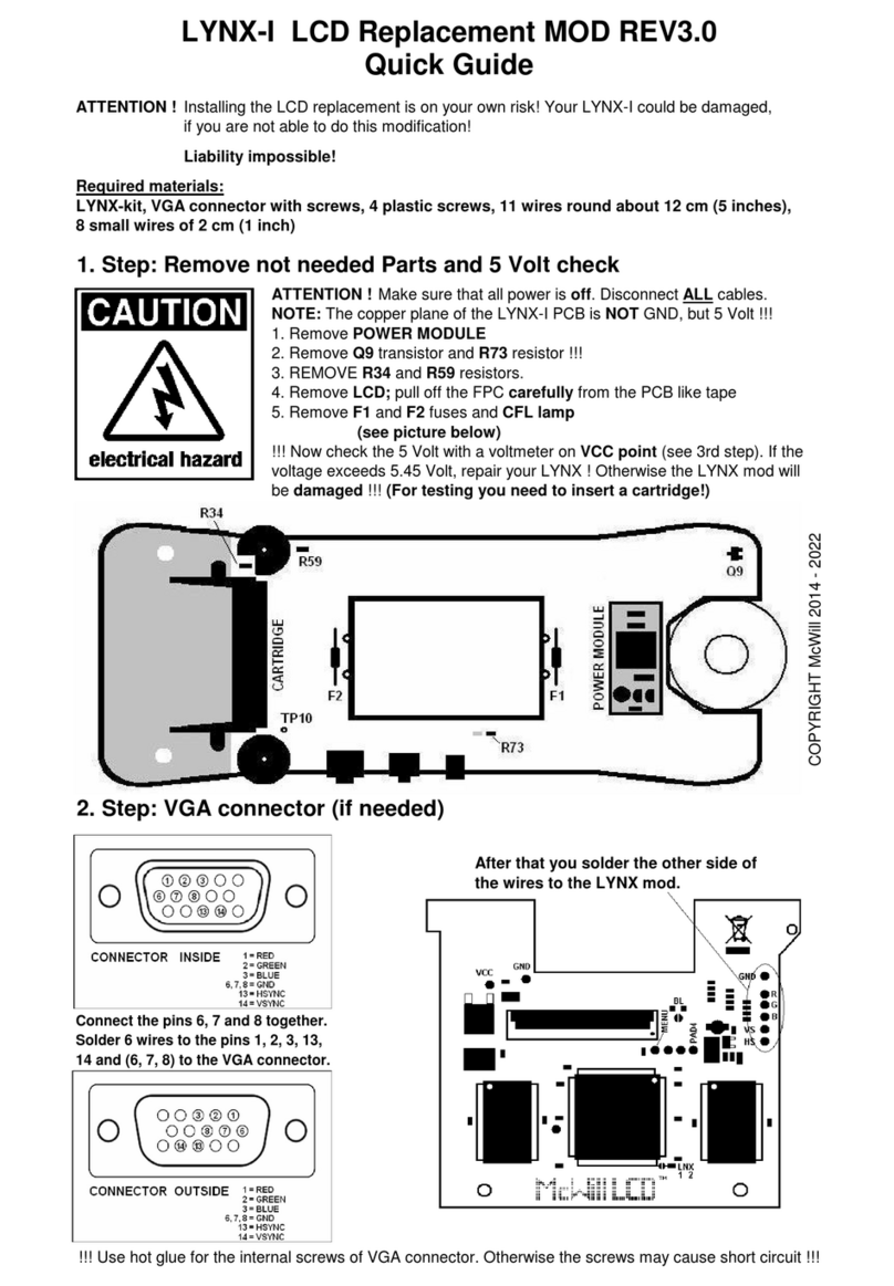 McWill LYNX-I quick guide