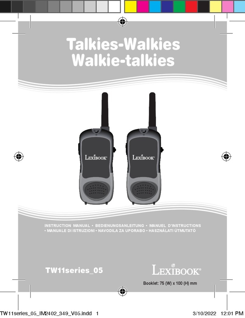 LEXIBOOK TW11 Series User manual