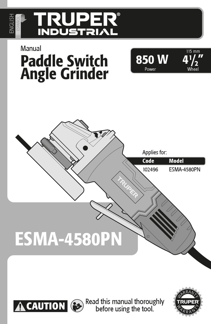 Truper ESMA-4580PN User manual