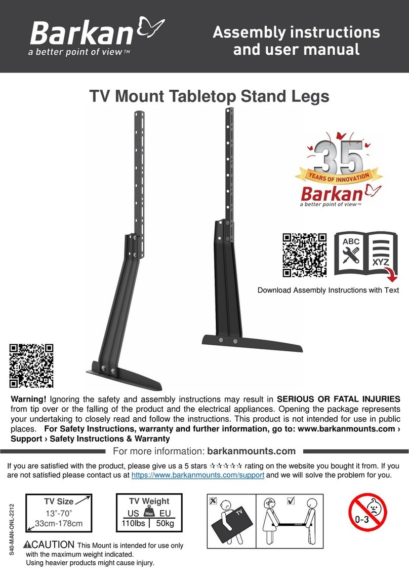 Barkan S40 Installation instructions