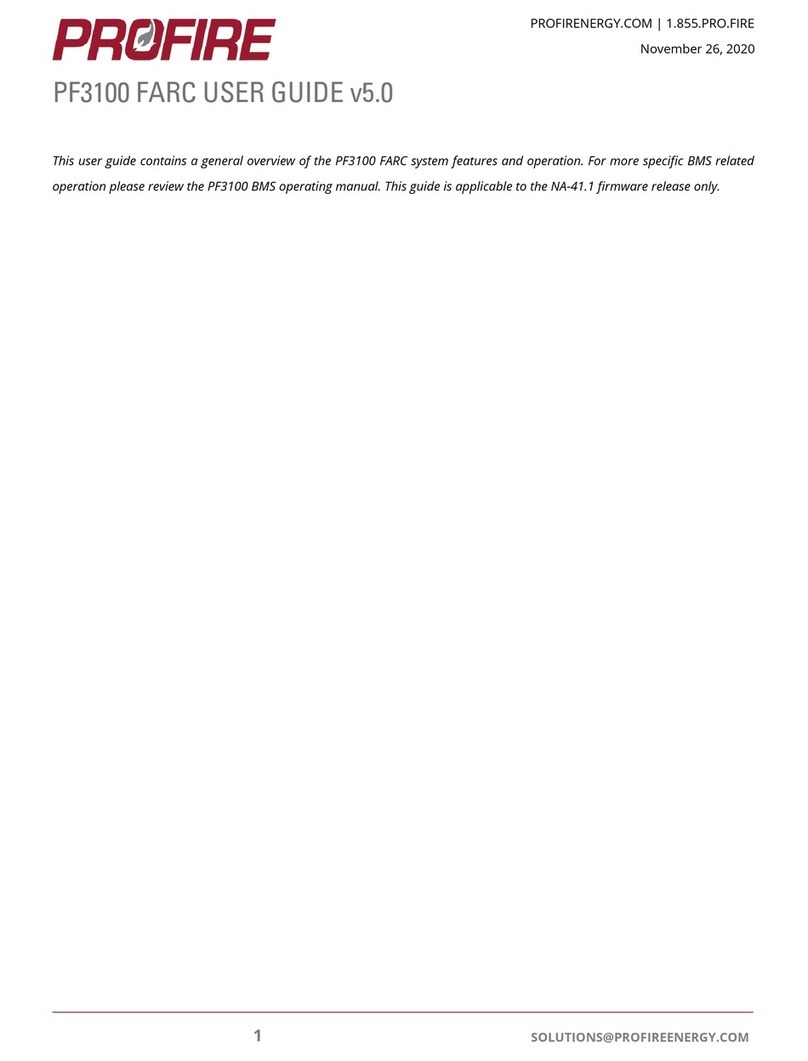 ProFire PF3100 FARC user guide ProFire PF3100 FARC user guide