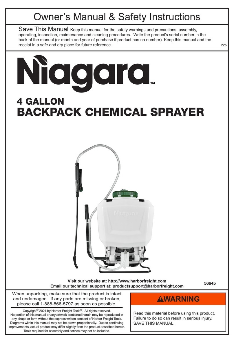 Niagara 56645 Owner's manual & safety instructions