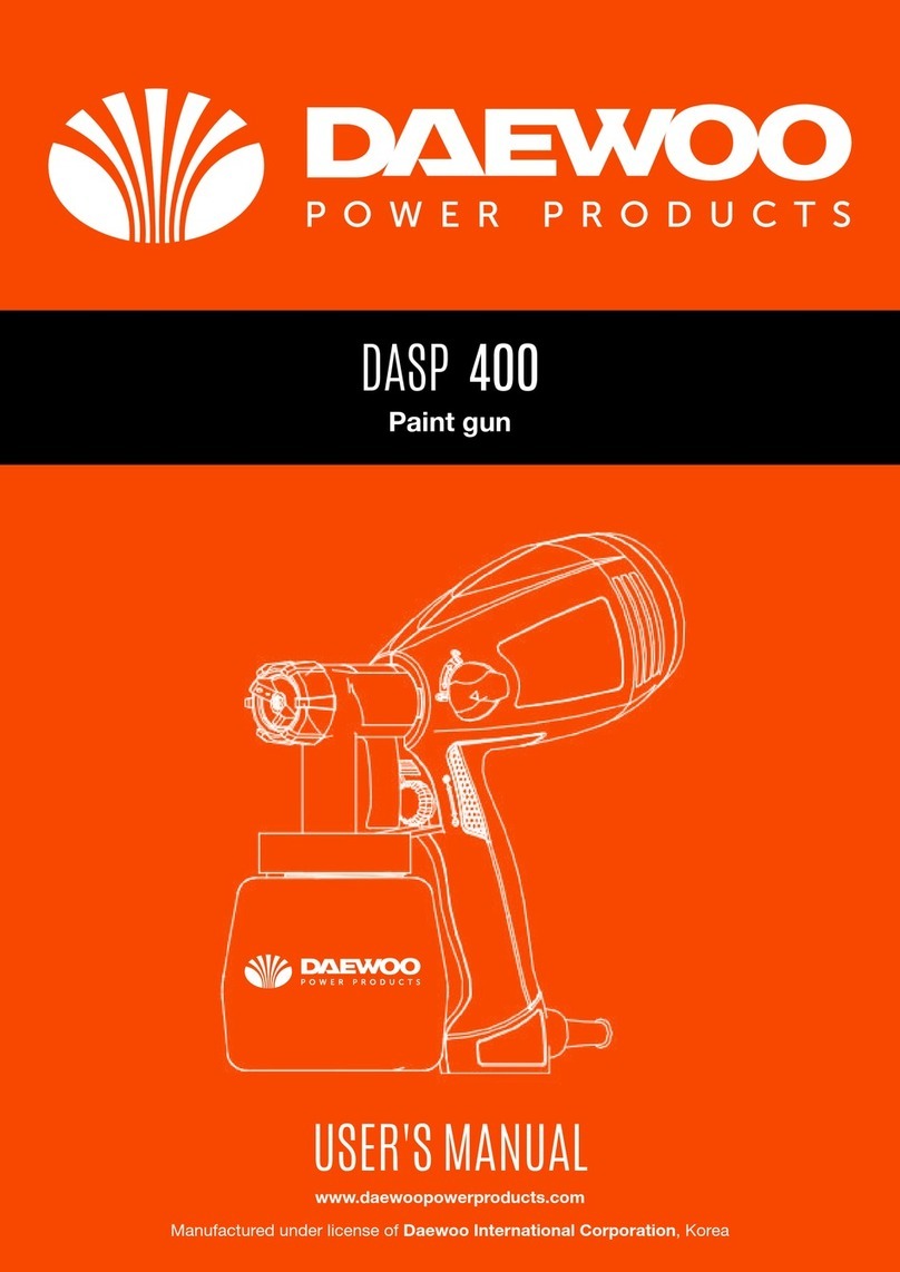 Daewoo DASP 400 User manual