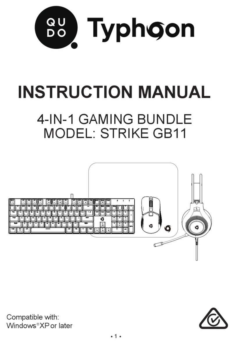TYPHOON STRIKE GB11 instruction manual