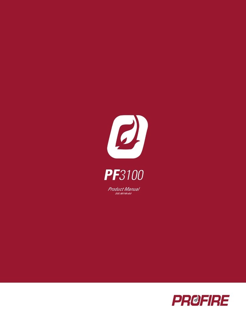 ProFire PF3100 Series User manual