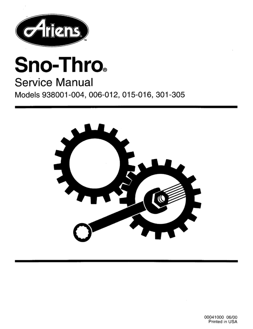 Ariens 938001-004 User manual