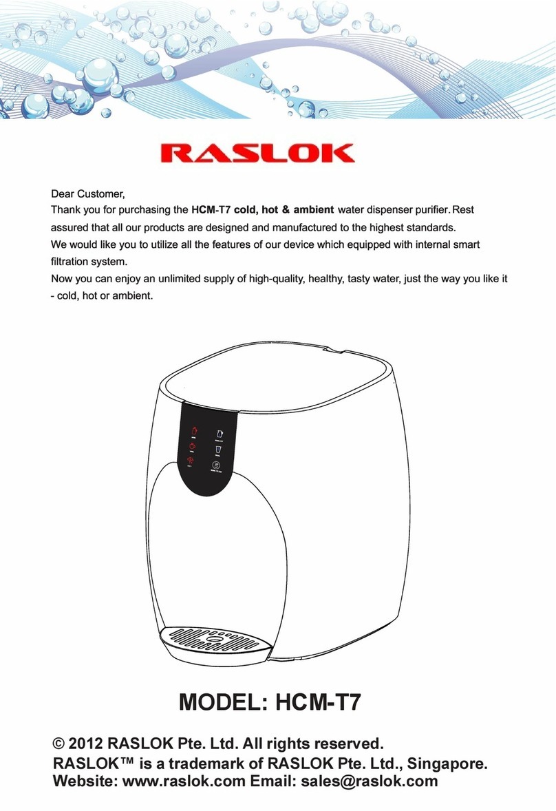 RASLOK HCM-T7 manual