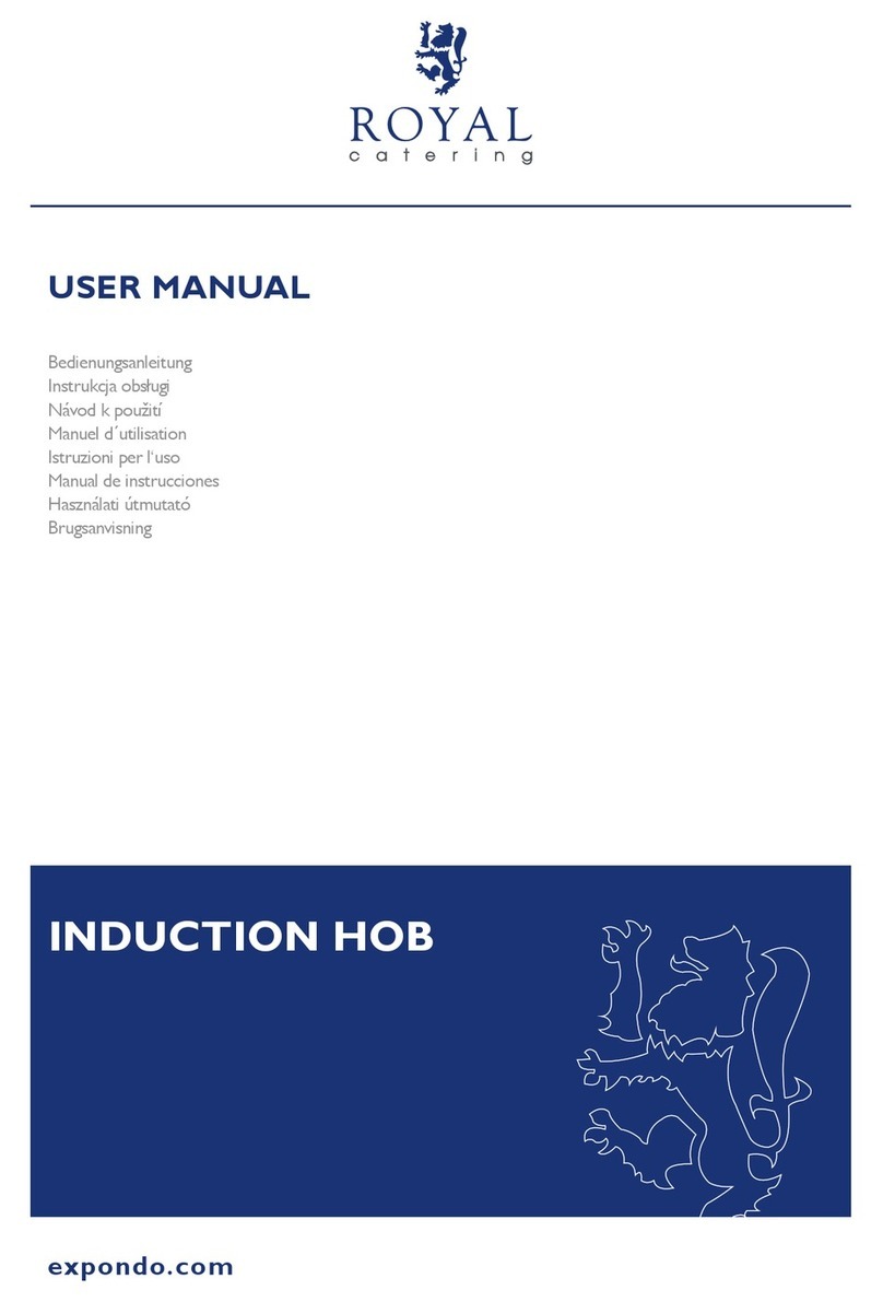 Royal Catering RCIK-3500IC2.1 user manual