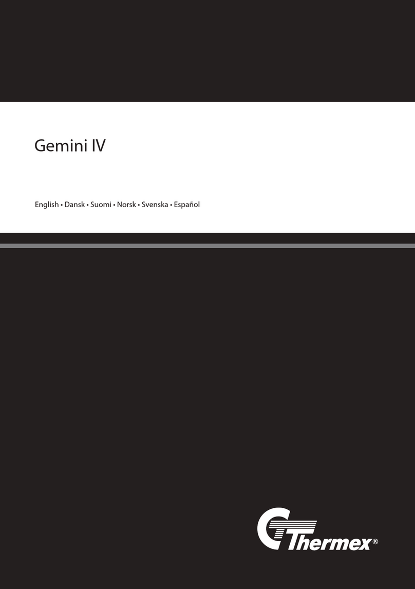 THERMEx Gemini IV manual THERMEx Gemini IV manual