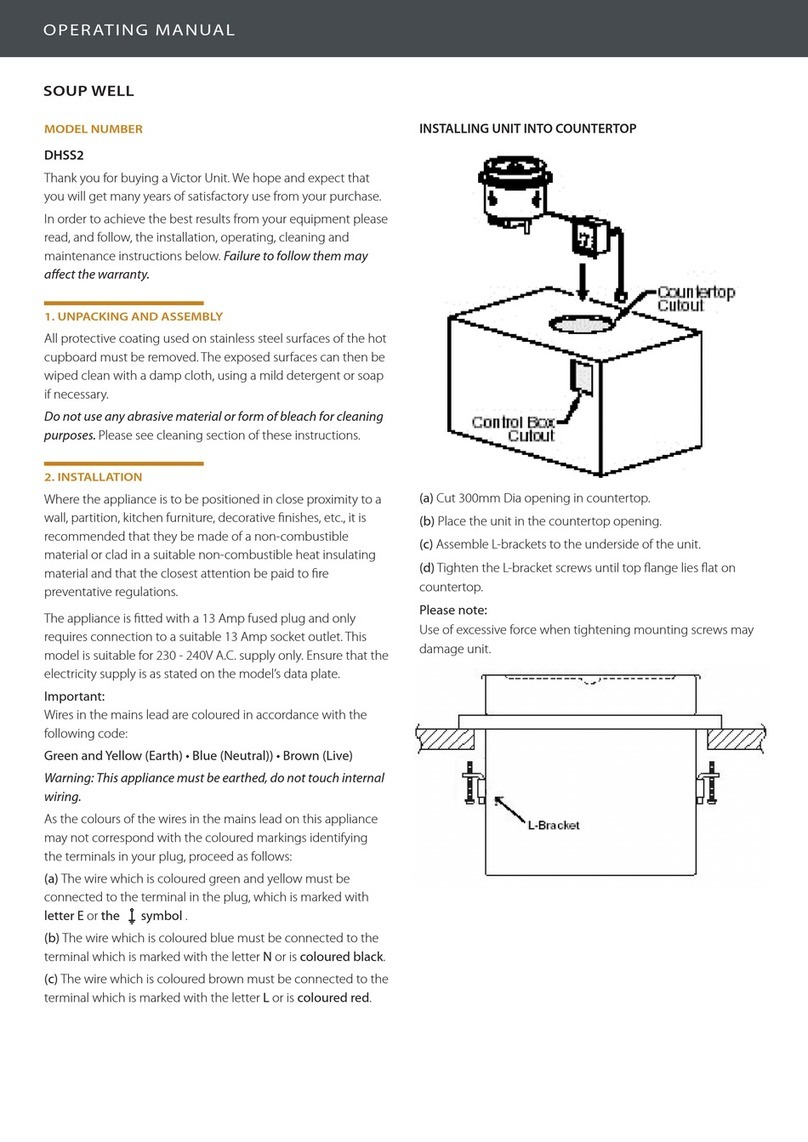 Victor DHSS2 operating manual Victor DHSS2 operating manual
