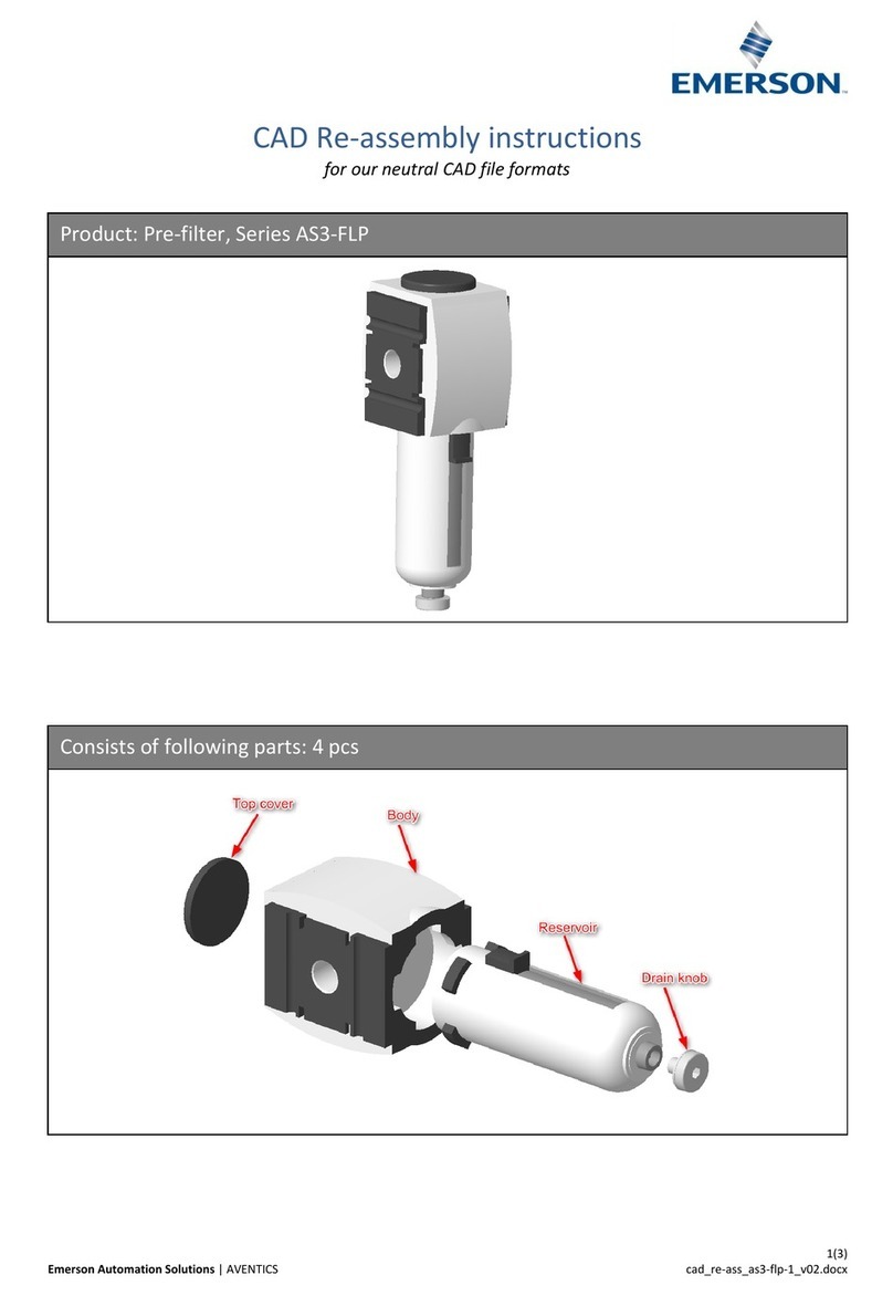 Emerson AS3-FLP Series Installation instructions