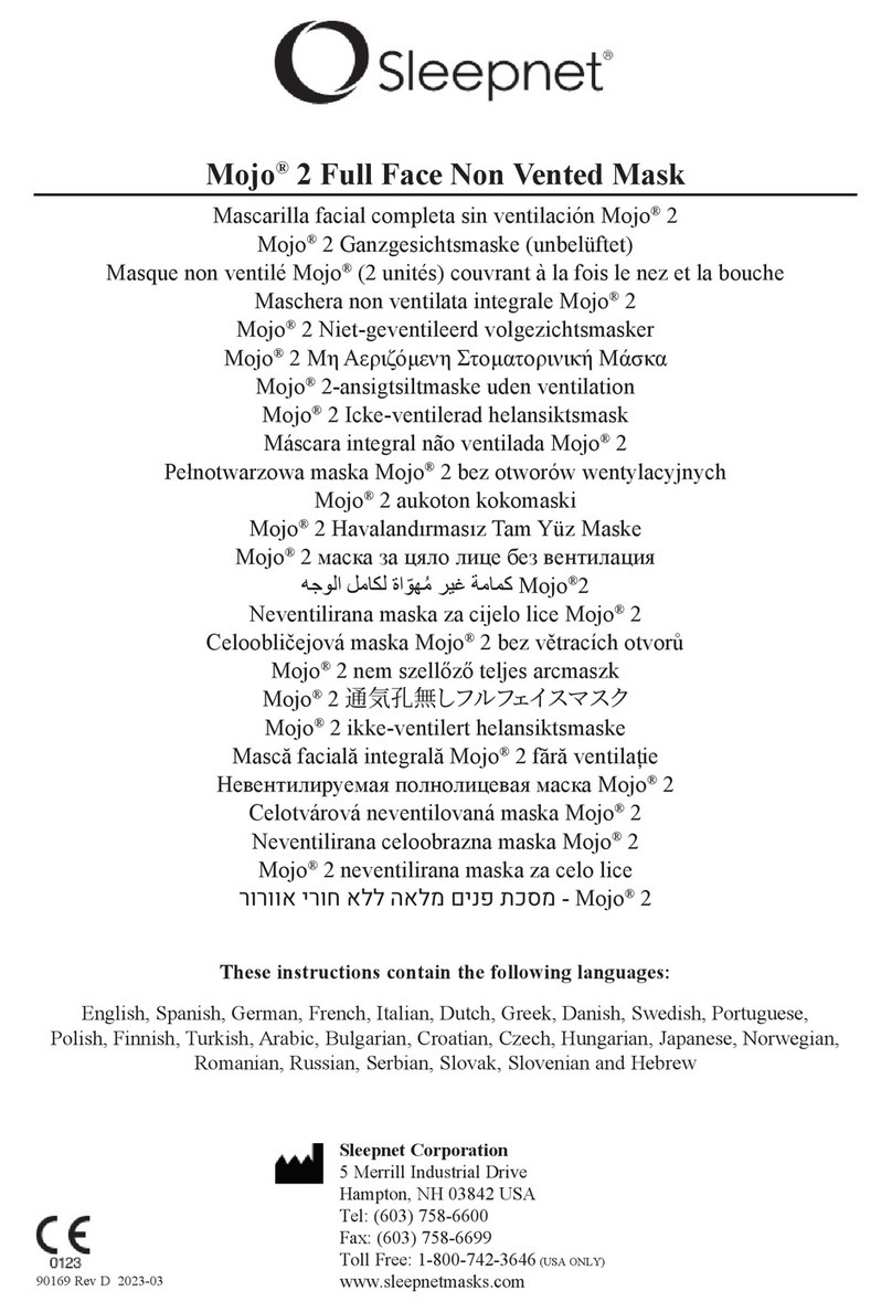 Sleepnet Mojo 2 User manual