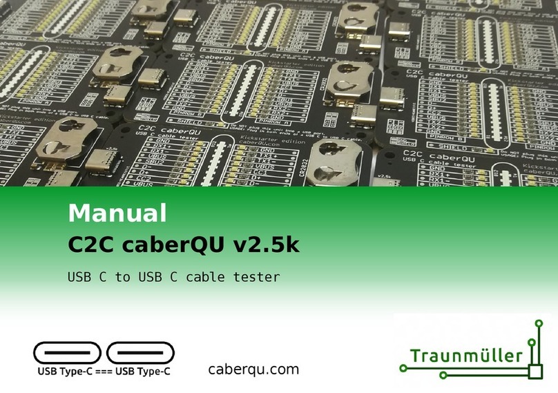 caberQU C2C v2.5k User manual