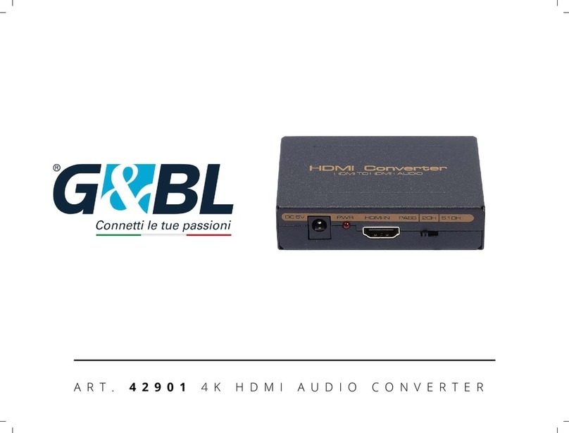 G&BL 42901 manual