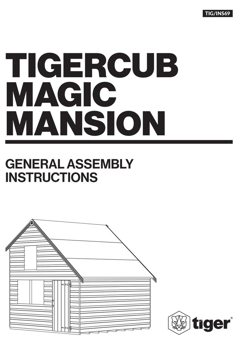 Tiger Tigercub Magic Mansion User manual