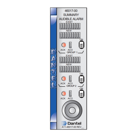 Dantel 46017 Installation & operation manual
