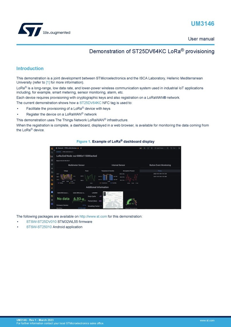 STMicroelectronics ST25DV64KC user manual