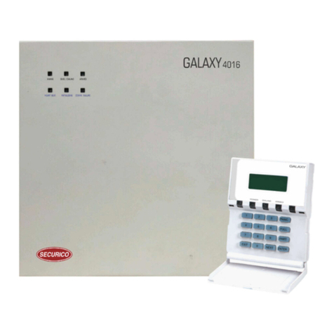 SECURICO GALAXY 4016 GSM A6 User manual