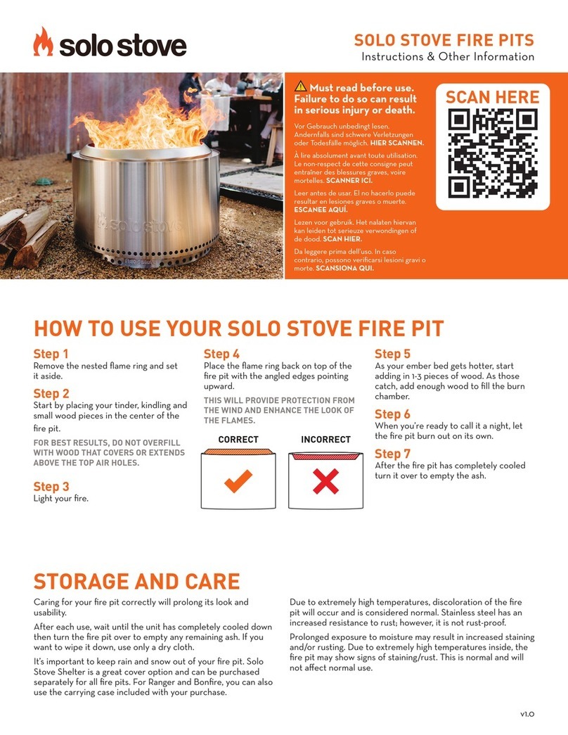 Solo Stove FIRE PIT instructions