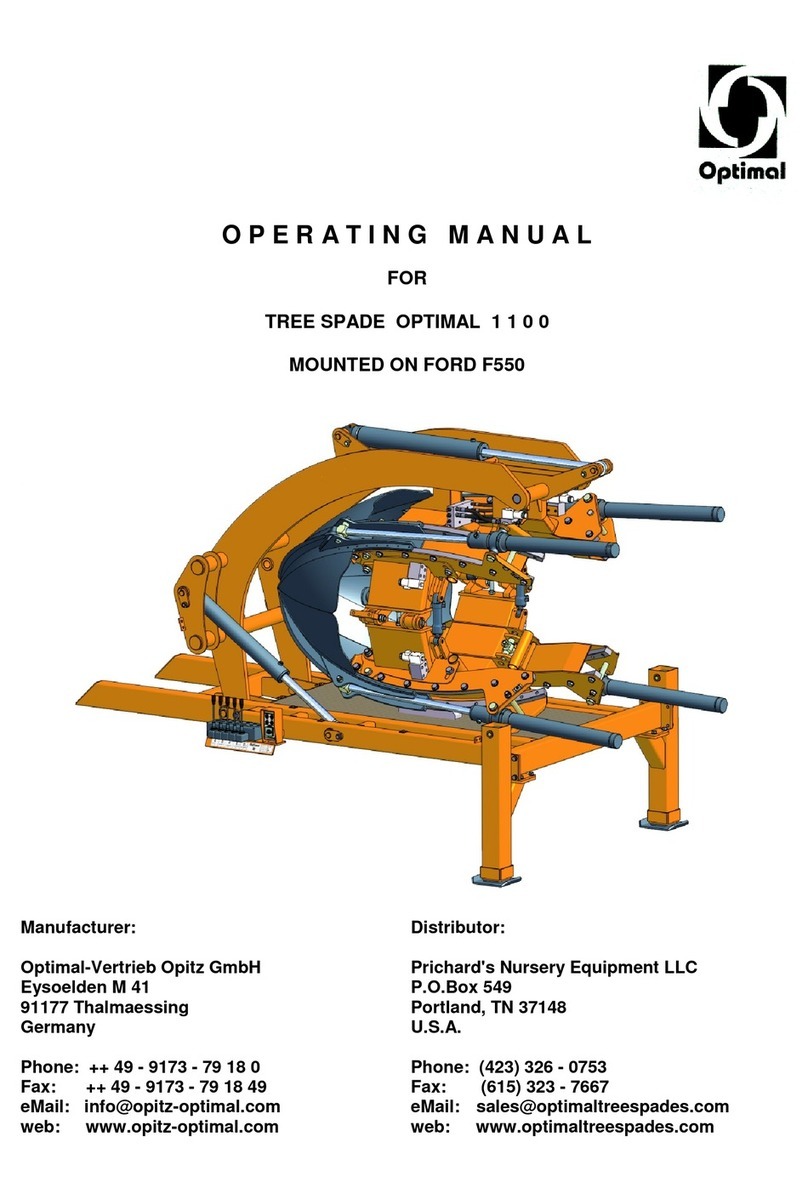 Optimal 1100 operating manual