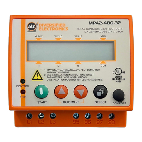 ATC DIVERSIFIED ELECTRONICS MPA2 installation instructions