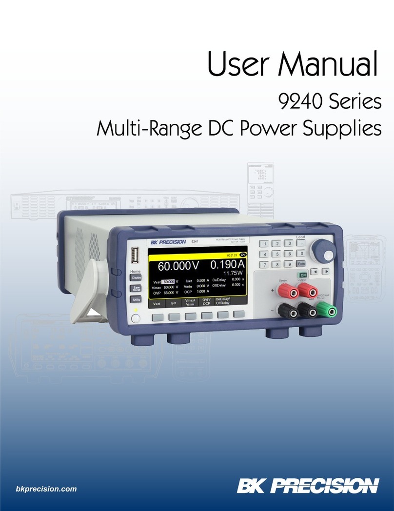 B+K precision 9240 Series User manual
