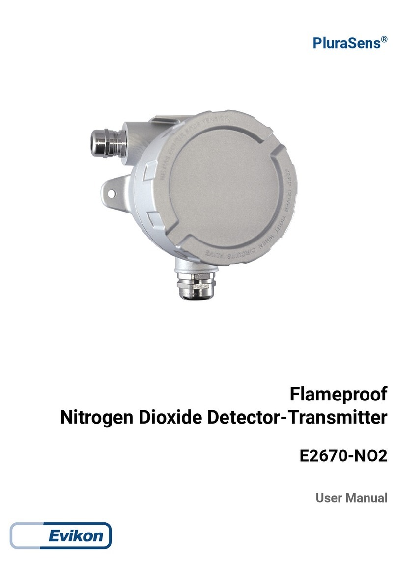 Evikon PluraSens E2670-NO2 user manual