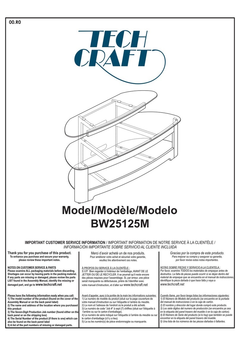 Tech Craft BW25125M User manual
