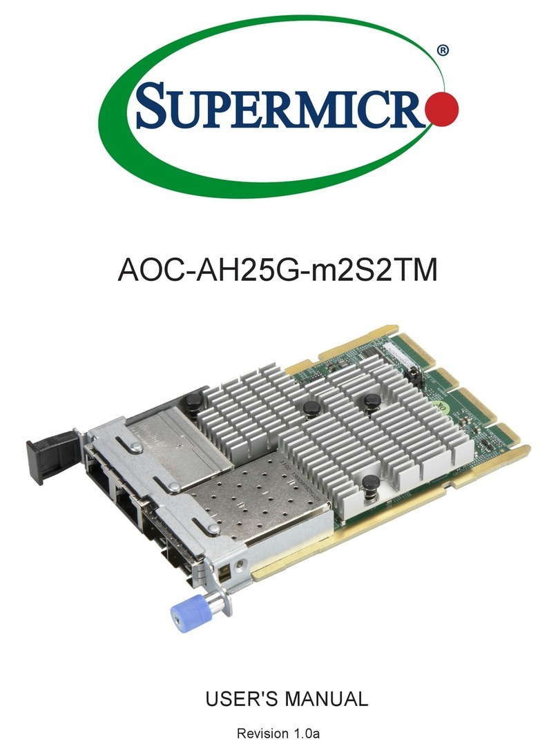 Supermicro AOC-AH25G-m2S2TM user manual