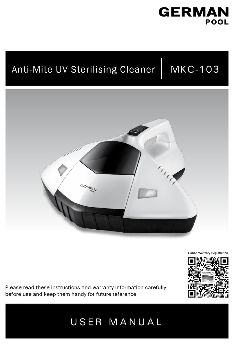 German pool MKC-103 user manual