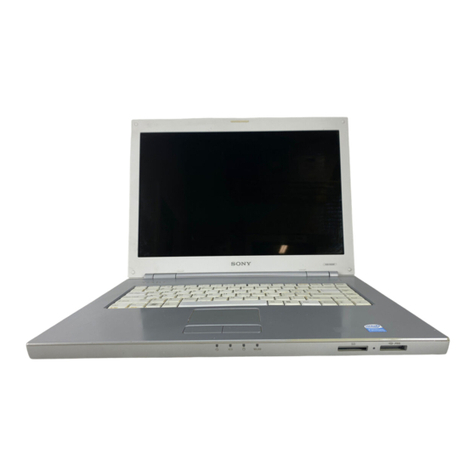 Sony Vaio PCG 7X2L User manual
