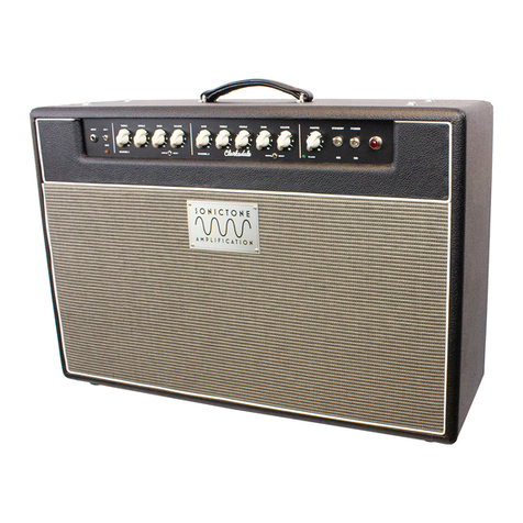 SONICTONE AMPLIFICATION CLARKSDALE Vintage Series User manual